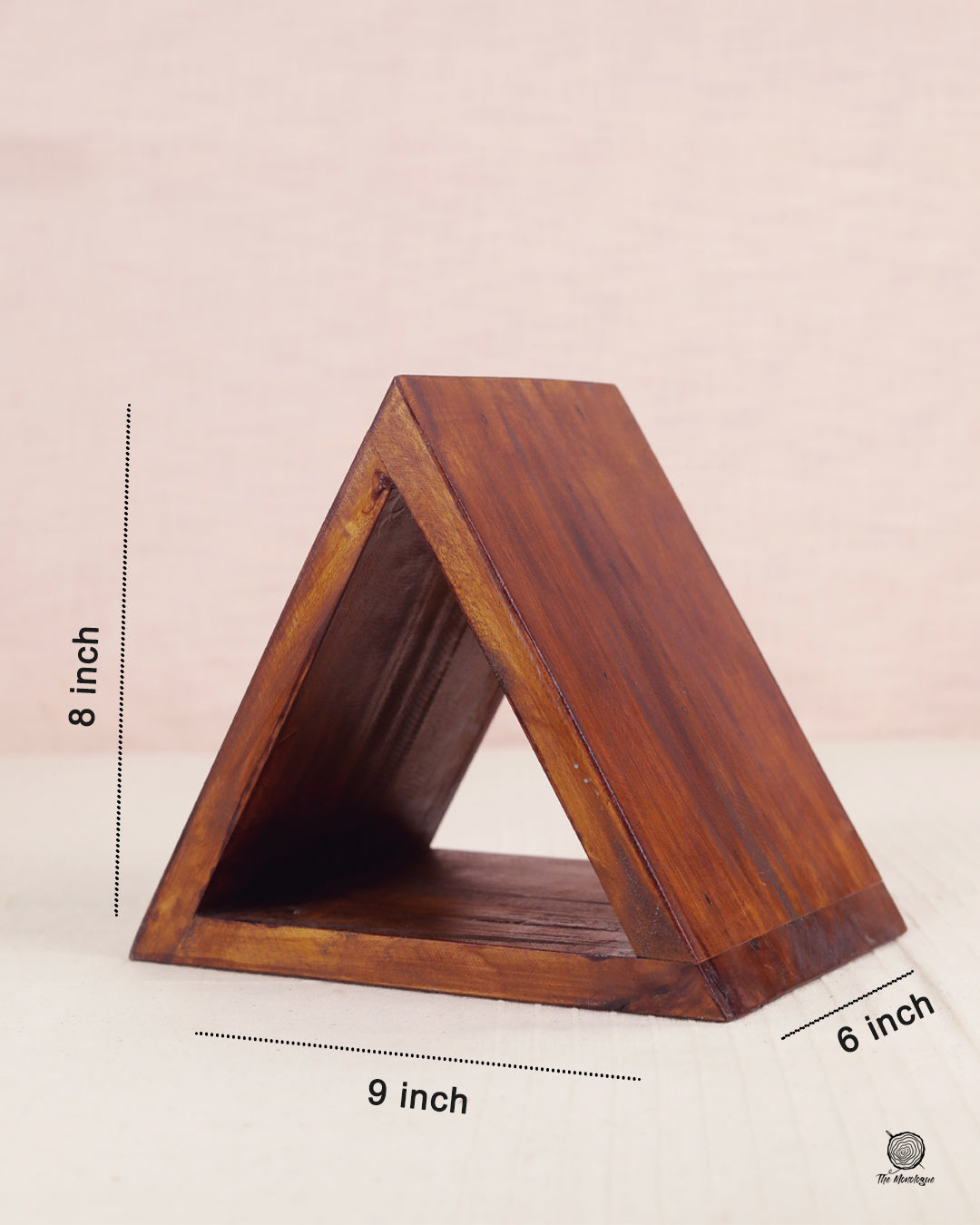 Handcrafted Wooden Book Holder